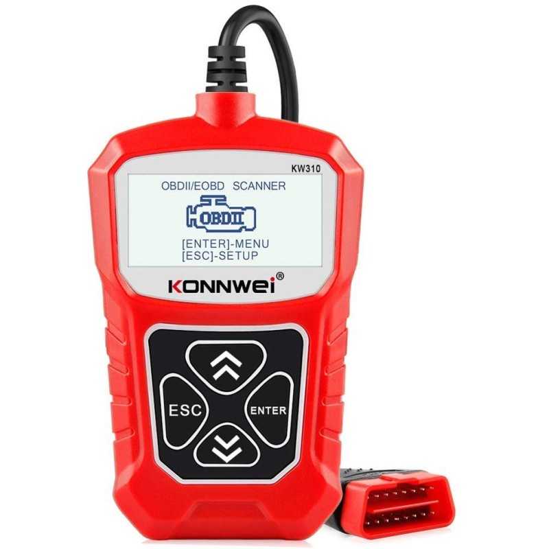 Autodiagnosis Konnwei KW310, OBD II