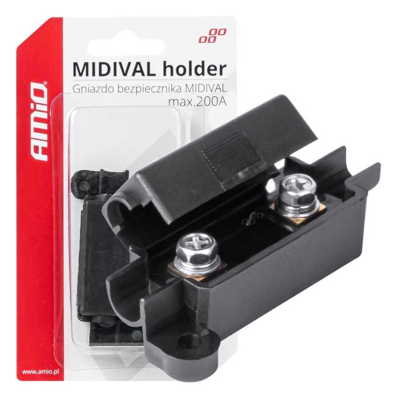 Fuse holder for MIDI fuses