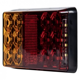 Rear combined LED light L/R 12V + license plate