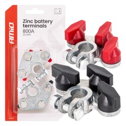 Car battery terminals, zinc...