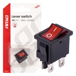 Switch with red backlight...