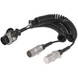 adaptér kabel spirálový 24V...