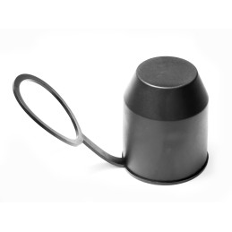 Hinge cover with safety eye
