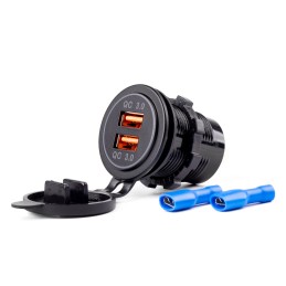Nabíječka 2xUSB 12/24V