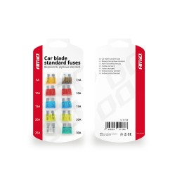 Sada pojistek ploché 10ks