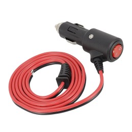 Cigarette lighter plug with...