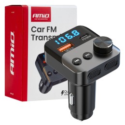 FM transmitter 1×USB-A...