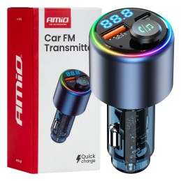 FM transmitter 1×USB-A...