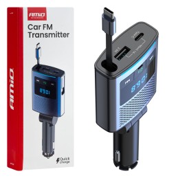 FM transmitter 1×USB-A...