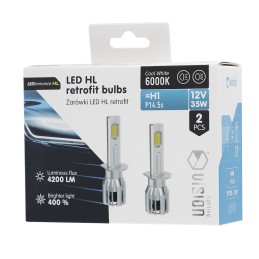 2ks žárovka LED H1 12V 35W...