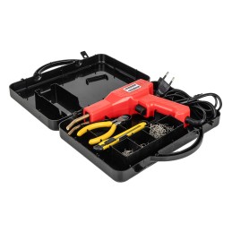 Plastic welder with 200 clips