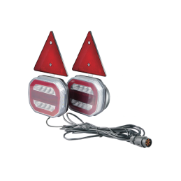 LED rear light set for trailer