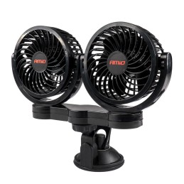 Car fan with suction cup 12V