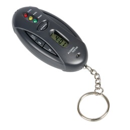 Breathalyzer keychain with...
