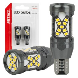 Amio 2ks LED 12V/24V T15...
