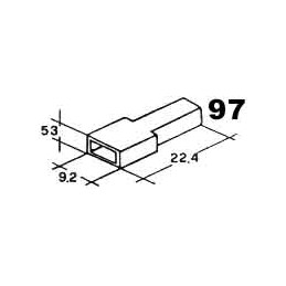 insulating cap sleeves 6.3...