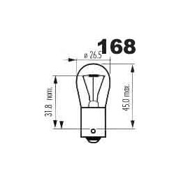 žiarovka 24V 21W BA15s HD NARVA (P21W)